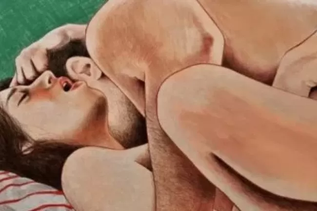 Wife and office colleague having sex story